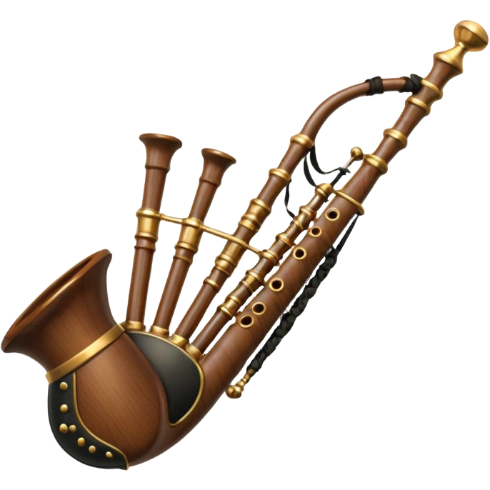 Scottish bagpipes emoji