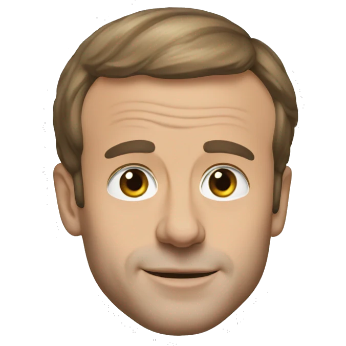 Emmanuel Macron emoji