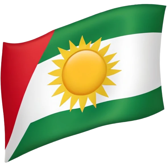 Kurdistan flag emoji