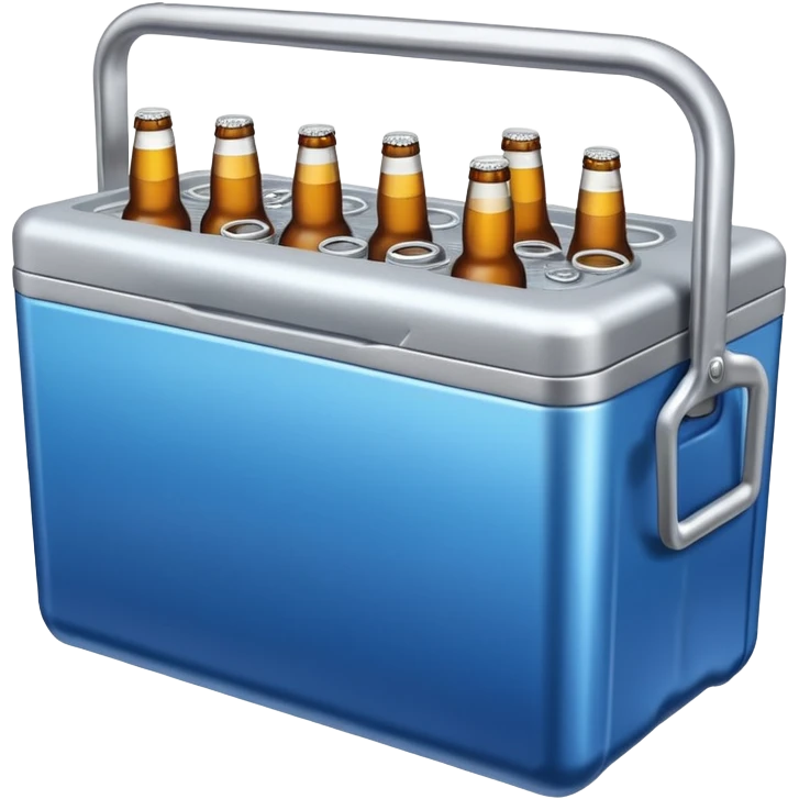 Cooler full of beer emoji