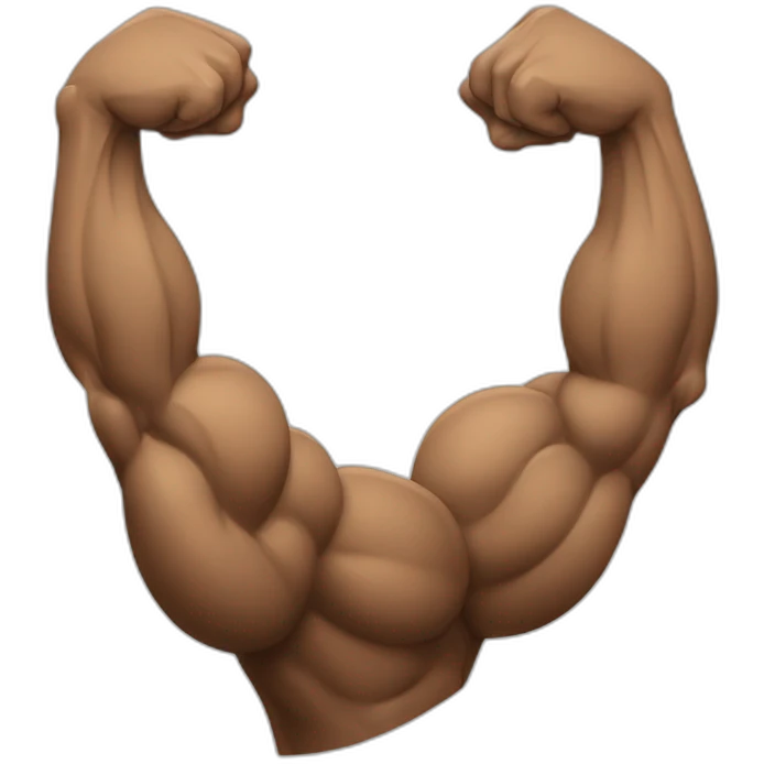 bicep curls emoji