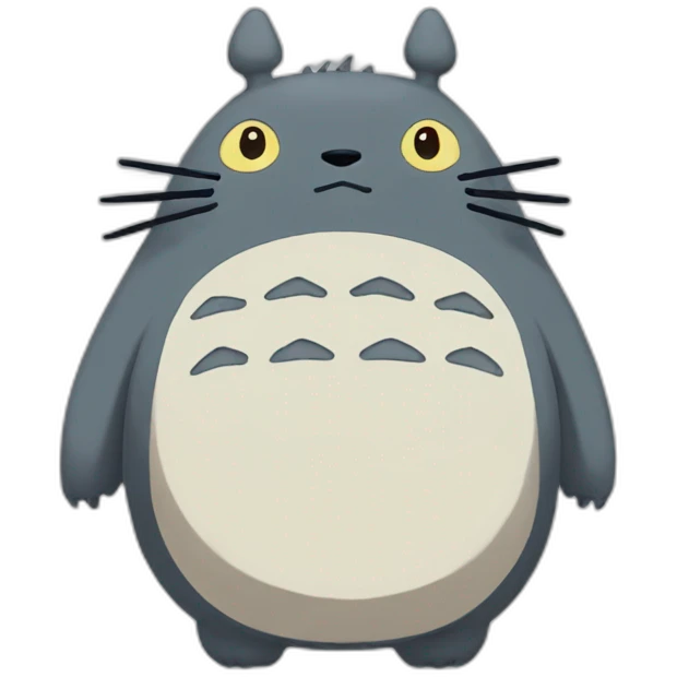Totoro Triste emoji