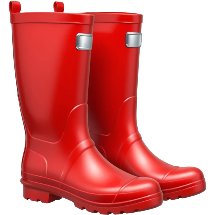 red wellies emoji