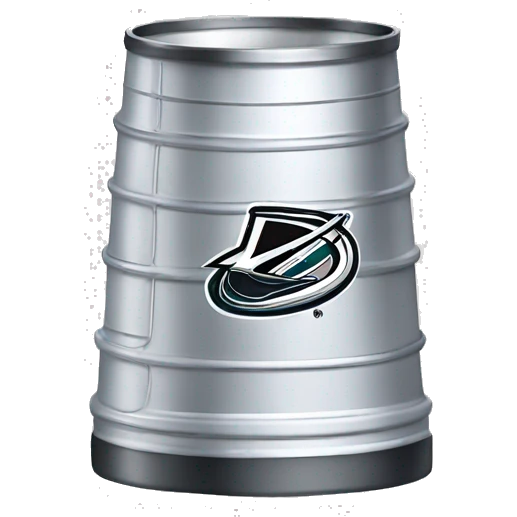 White Stanley cup emoji