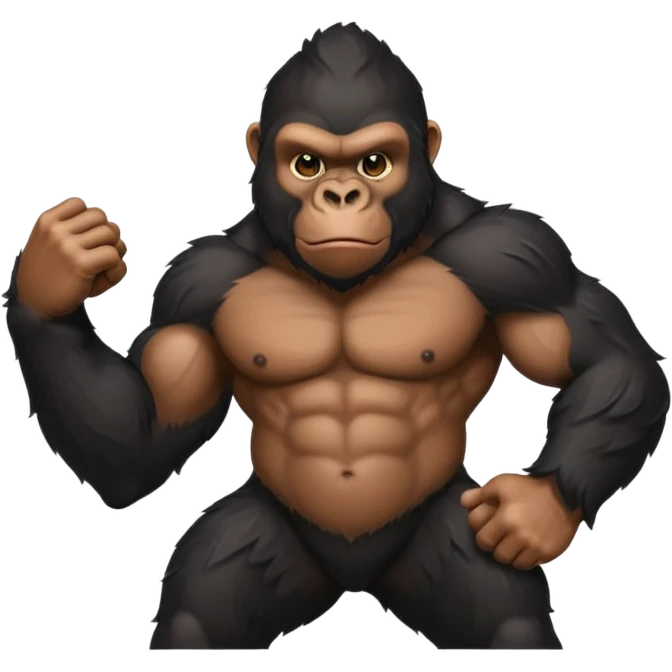gorilla emoji