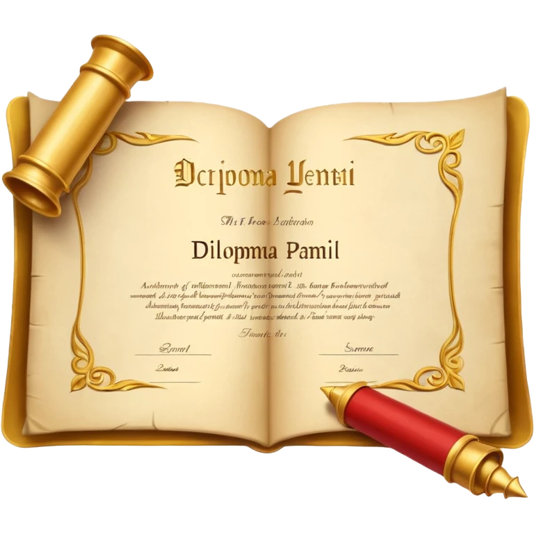 master's degree emoji