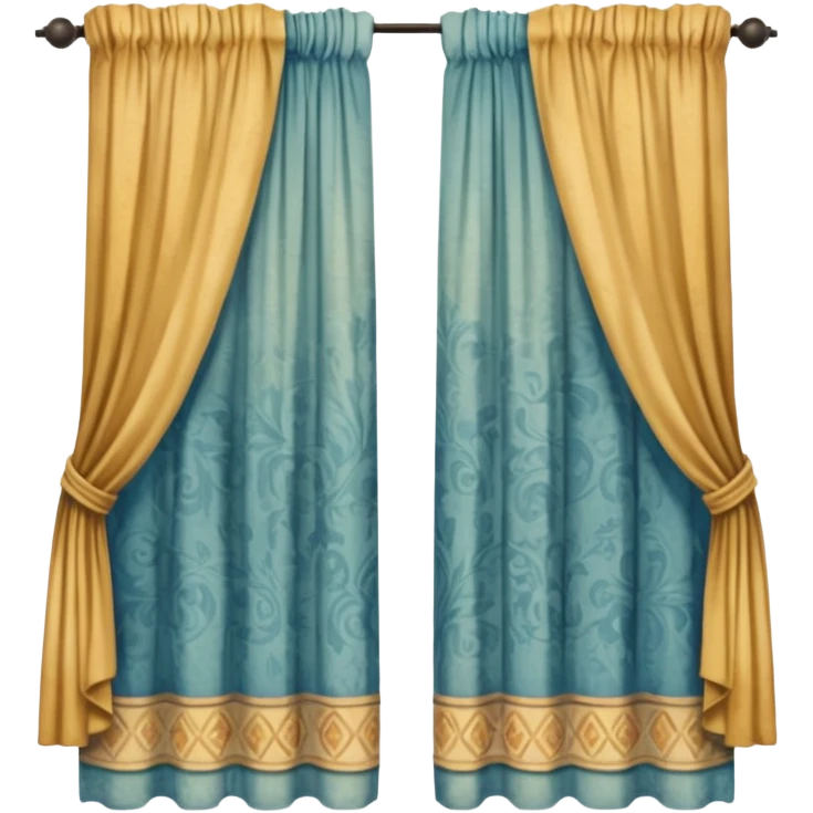 old curtain emoji