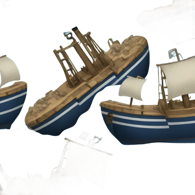 Ship sinking emoji