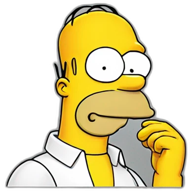 homer simpson qui dors emoji