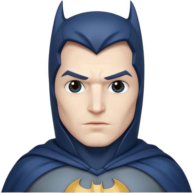 Batman not black emoji