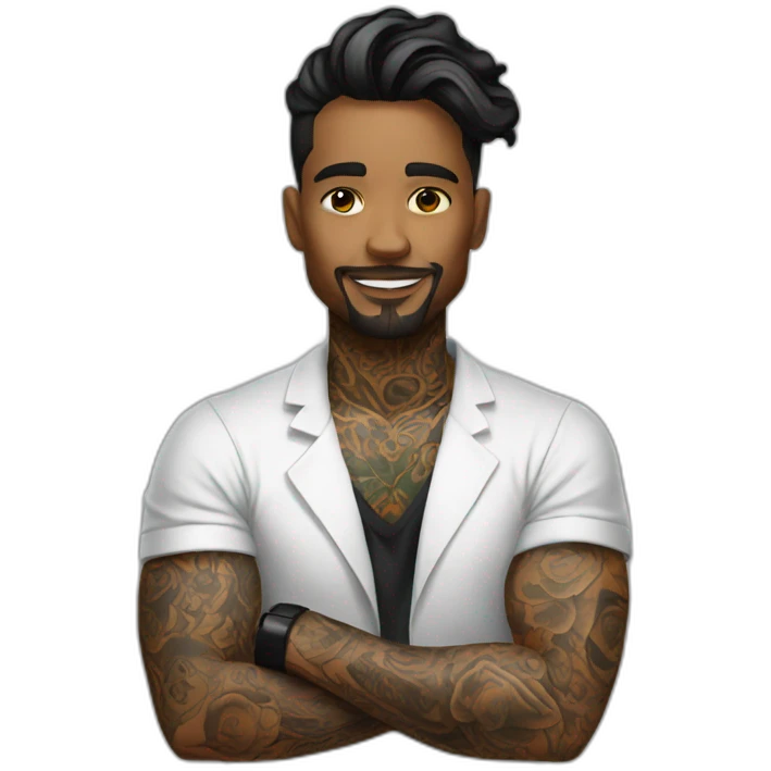 Tattoo artist emoji