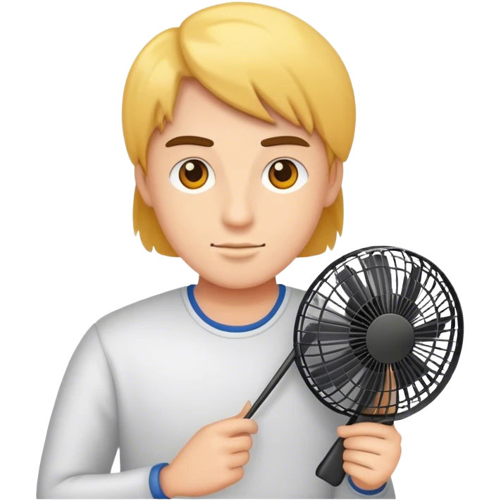Fan emoji