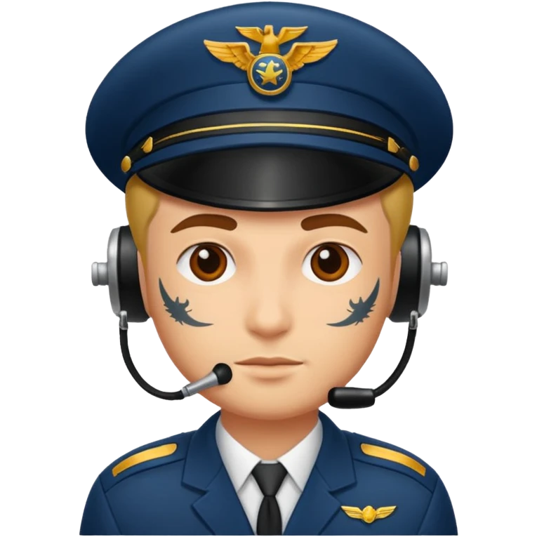 tattooed pilot  emoji
