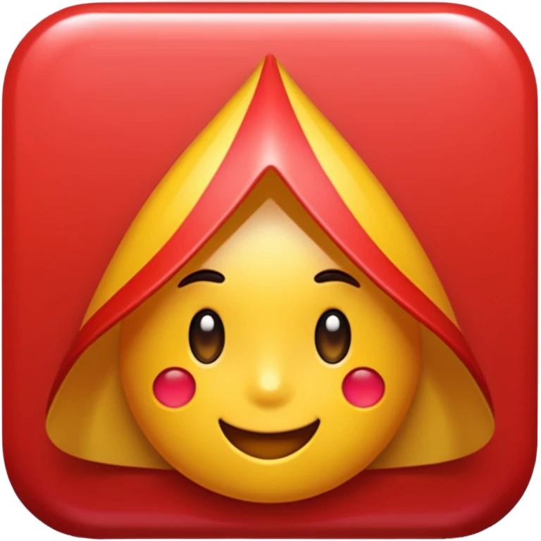 Planilha vermelha emoji