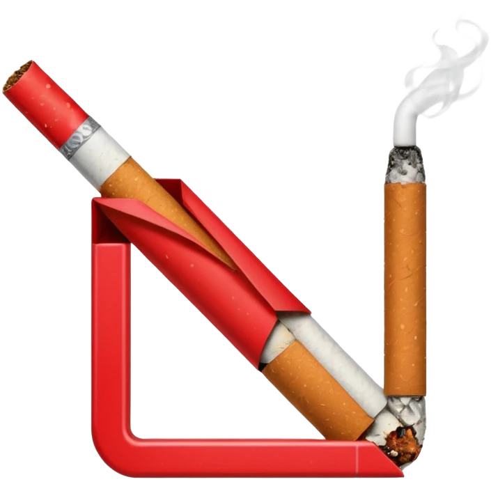 anti smoking sign emoji