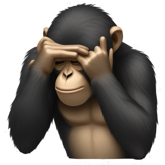 monkey facepalm emoji
