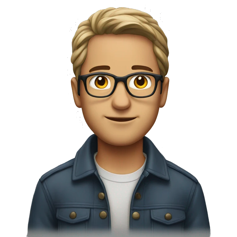 Samuel with glasess emoji
