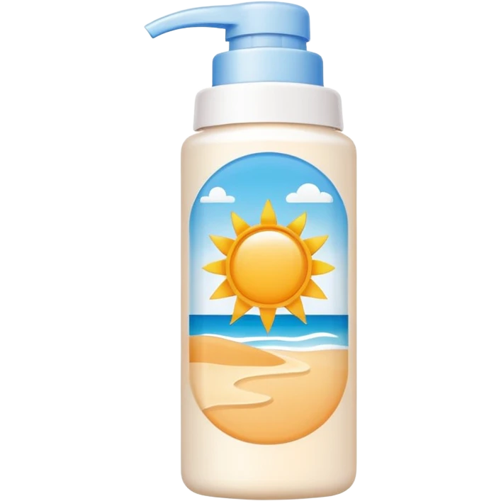 Suncream emoji