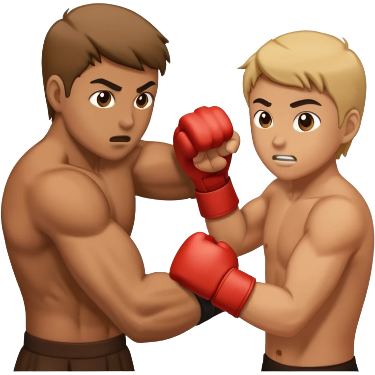 Person punching person  emoji