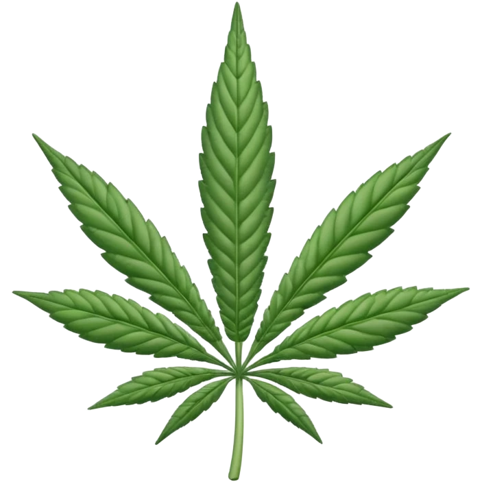 white color marijuana, no color emoji