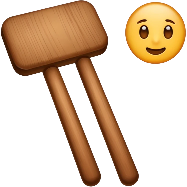 Stick emoji