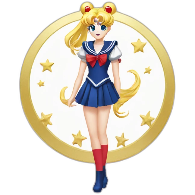 Sailor moon emoji