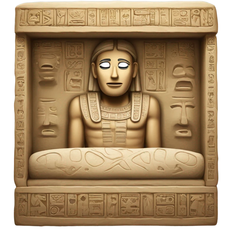 sarcophagus, full body  emoji