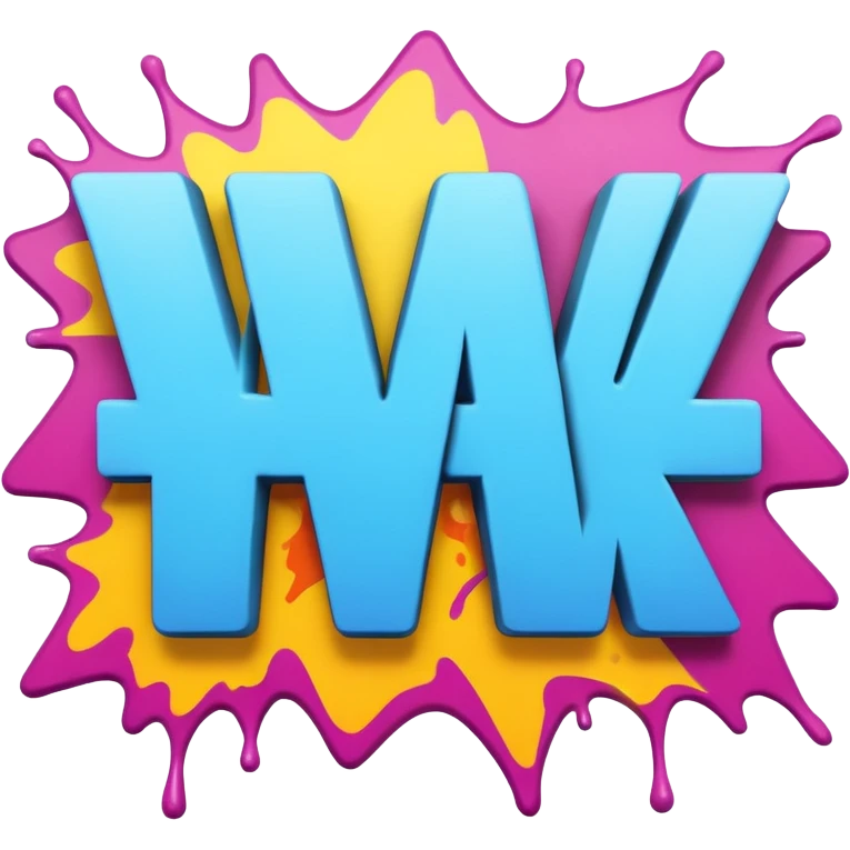 Graffiti the words W Hours  emoji