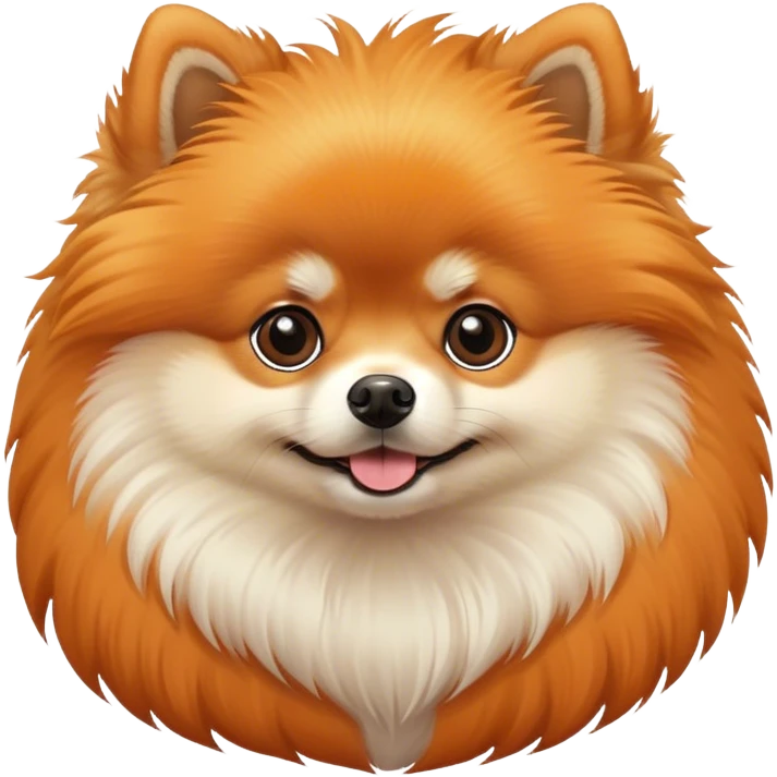 pomeranian dog emoji