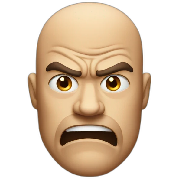 Angry emoji