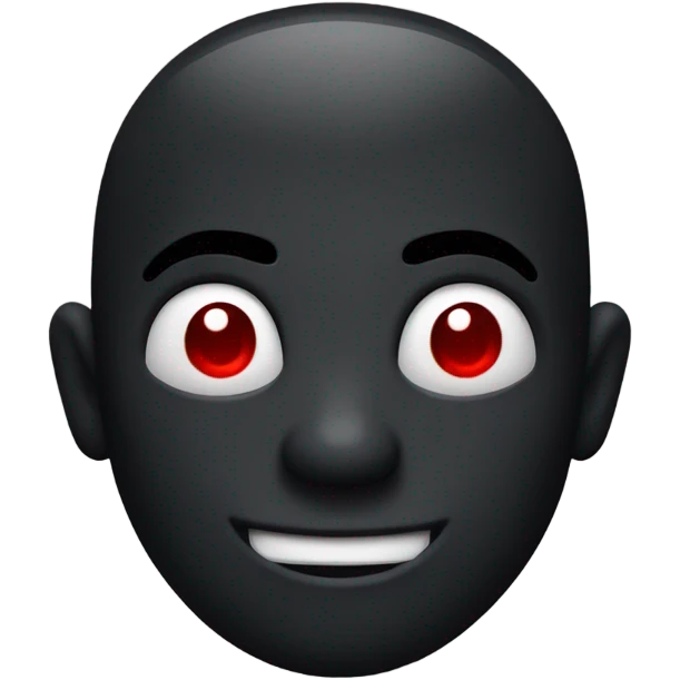 Mario vampires one eye is no! Face is black and smile red eye Vampires emoji