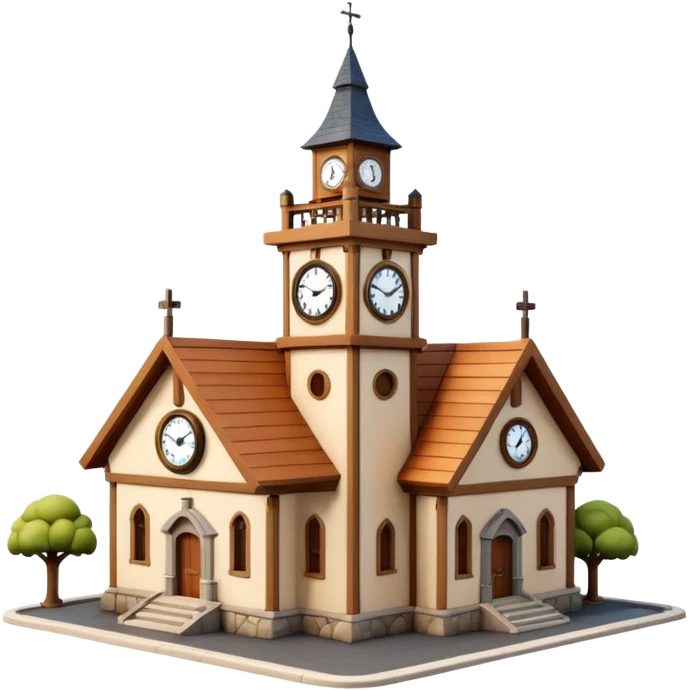 3D Clash of Clans look Town Hall emoji