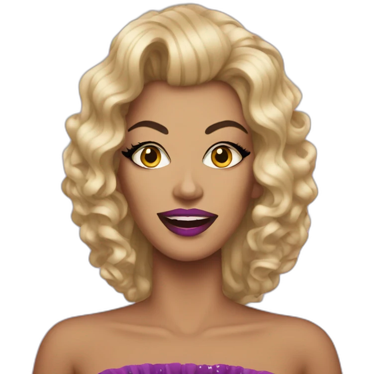 Drag queen emoji