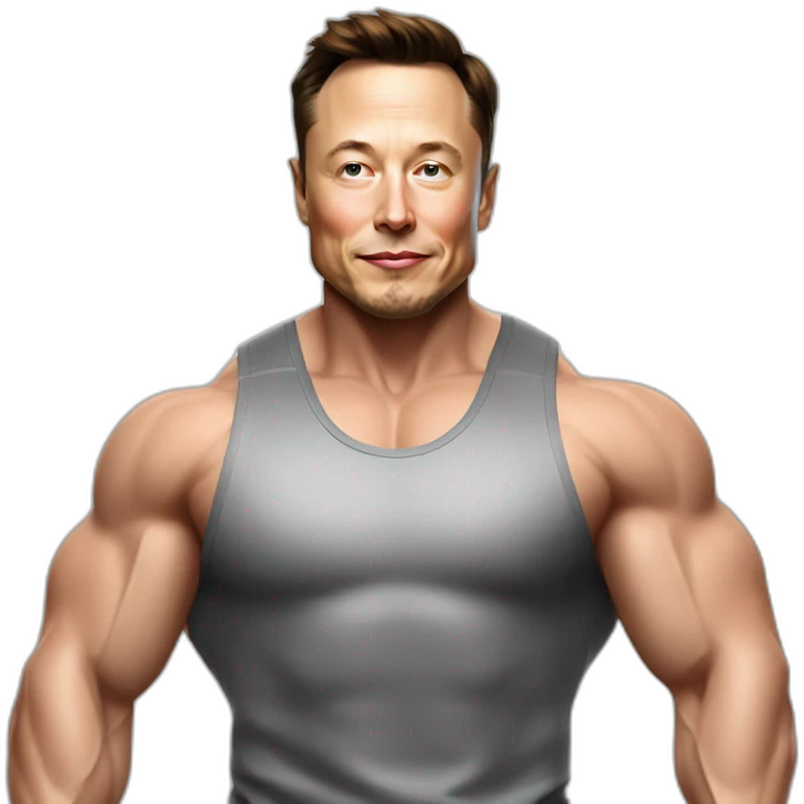bodybuilding-elon-musk emoji