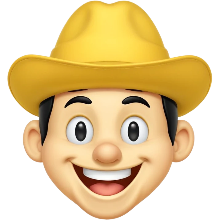 Tribilín (Goofy) winking emoji