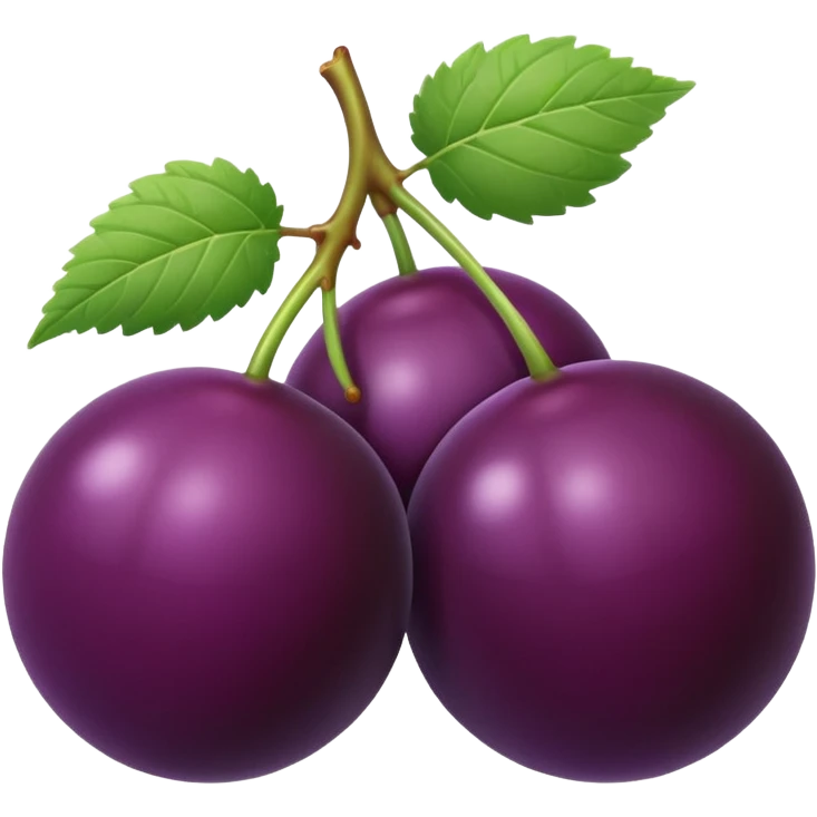 black currant emoji