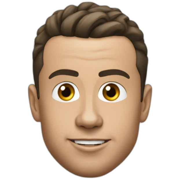 Ronaldo sur Macron emoji