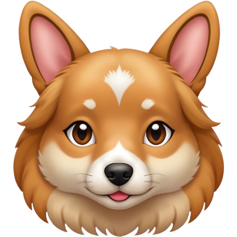 Perrito coquette emoji