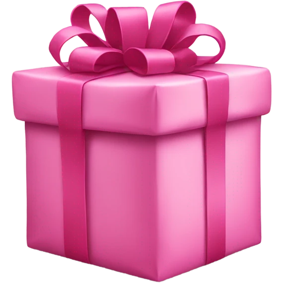 wrapped pink present emoji