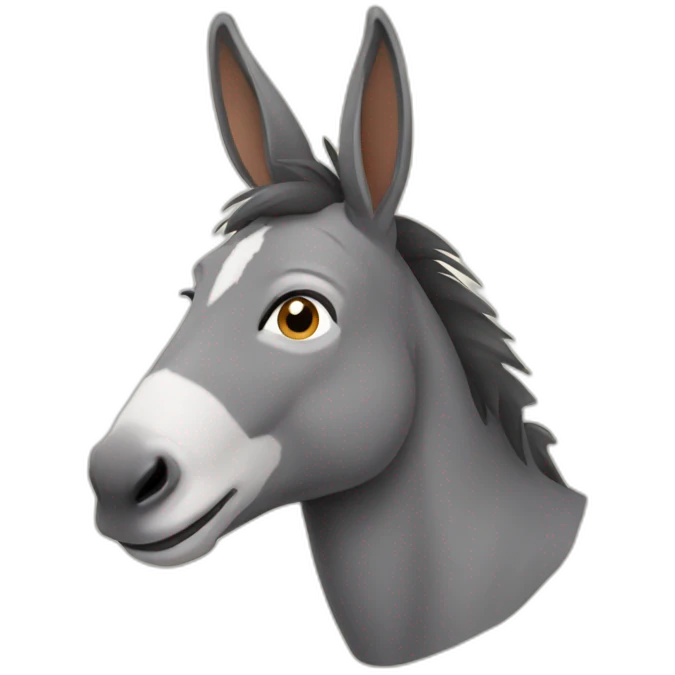 Donkey emoji