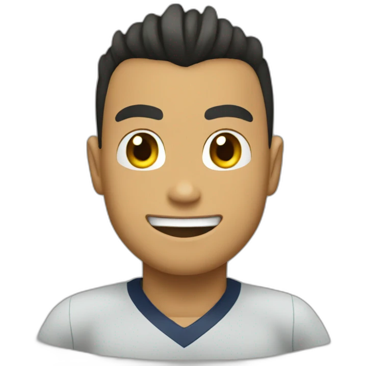 Ronaldo on pokemon emoji