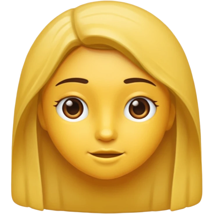 Девушка грустит emoji