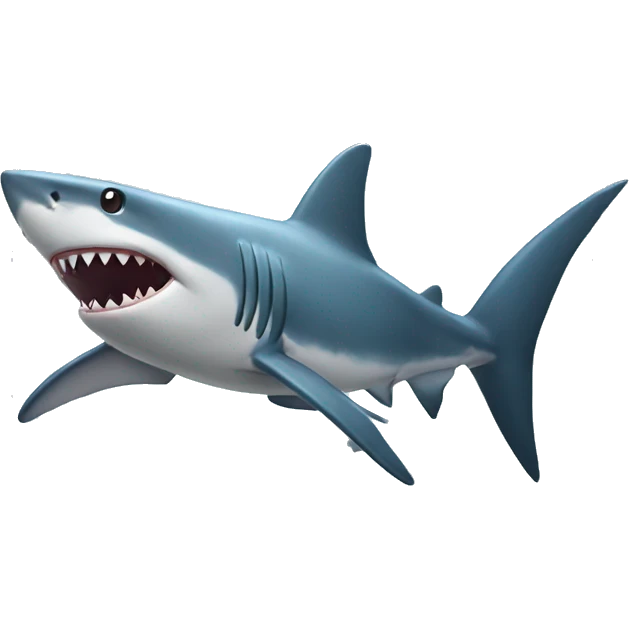 Shark with fairy wings  emoji
