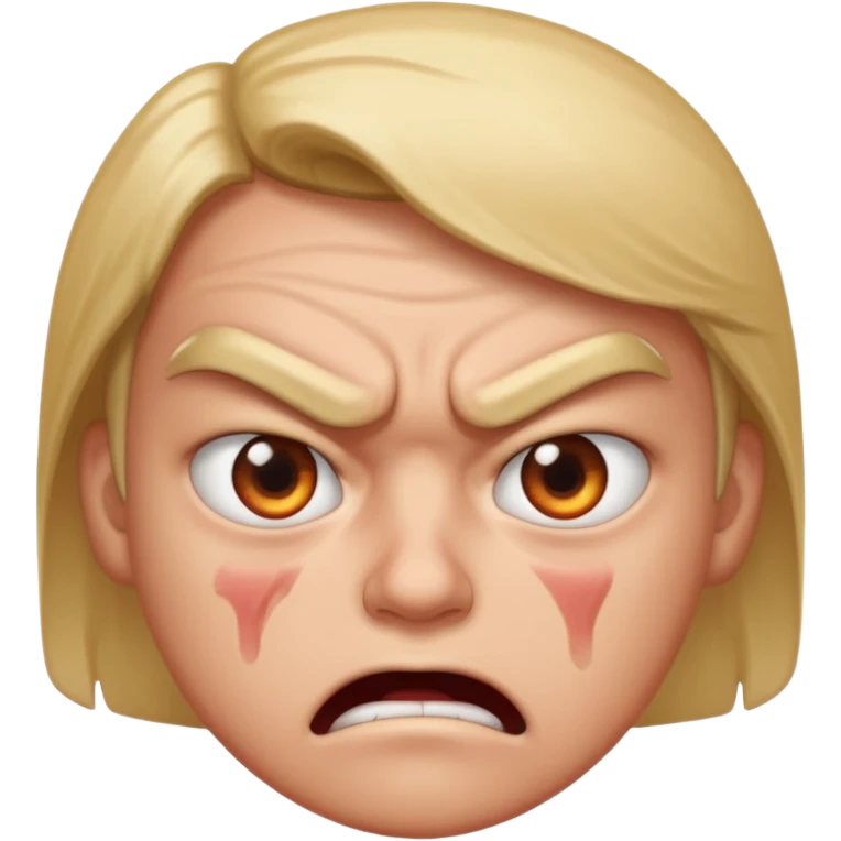 un personage qui rage devant un jeux video emoji