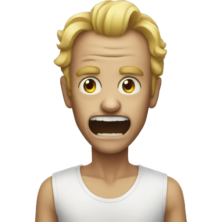 Scary weird emoji