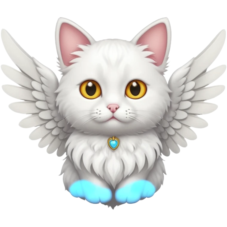 a cat with wings emoji