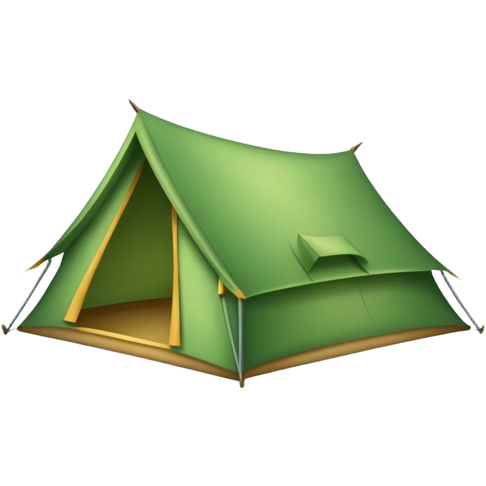 green tent emoji