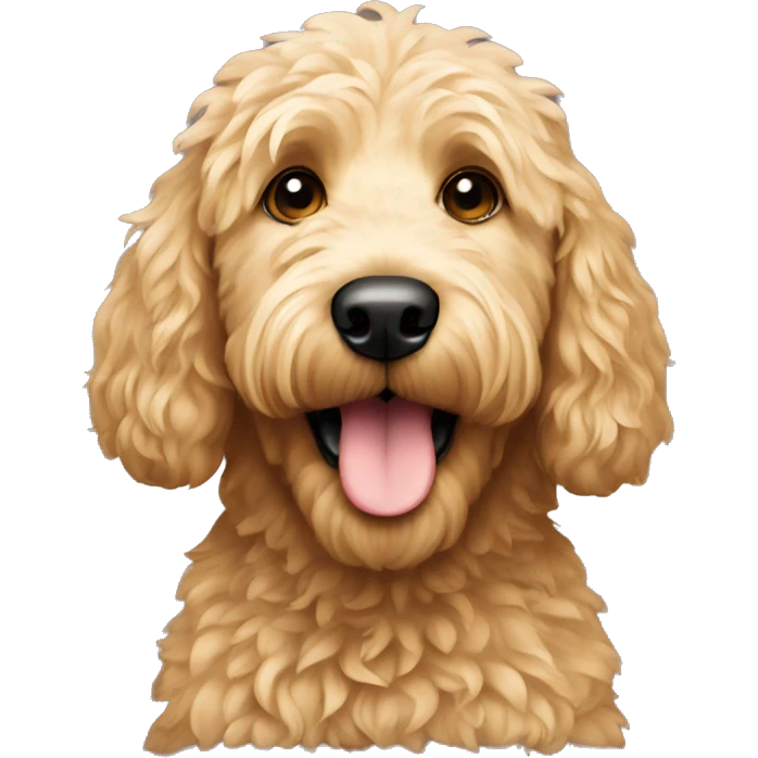 Golden doodle emoji