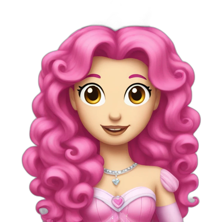 Pinkie pie princess emoji