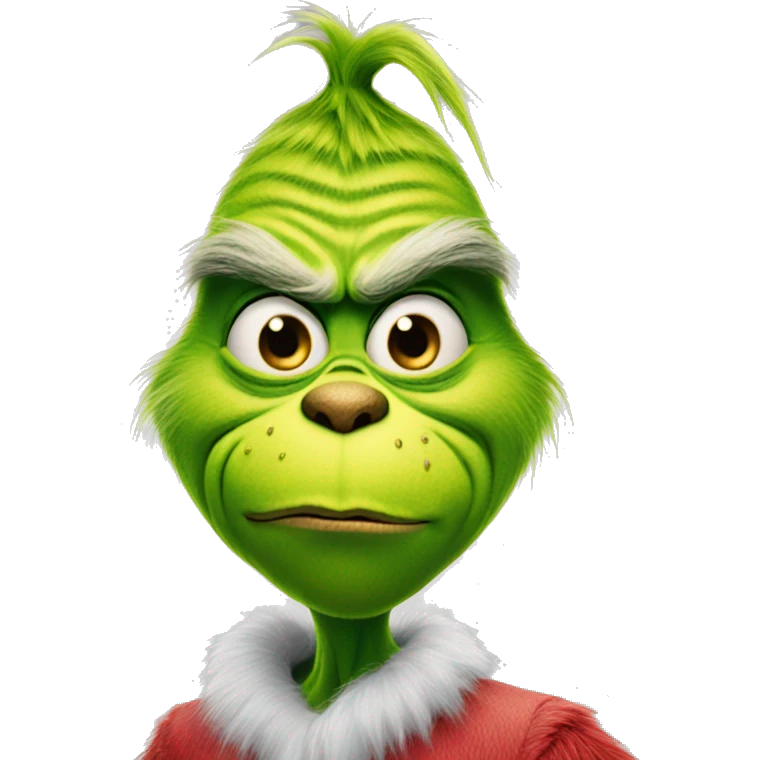 The grinch emoji